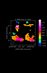 Dimethyl ether Moment 0 map of Source R-Cas