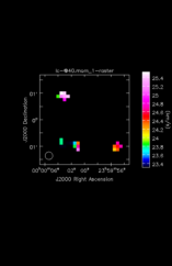 Dimethyl ether Moment 1 map of Source R-Cas