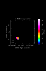 Methyl Formate Moment 2 map of Source R-Cas