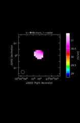 Methyl Formate Moment 1 map of Source R-Cas
