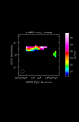 Hydrogen Cyanide Moment 1 map of Source R-Cas