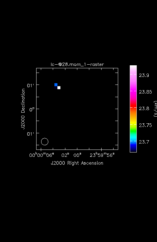 Unknown Moment 1 map of Source R-Cas