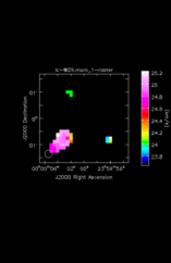 Unknown Moment 1 map of Source R-Cas