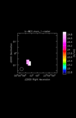 Unknown Moment 1 map of Source R-Cas