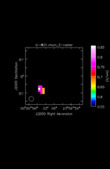 Unknown Moment 2 map of Source R-Cas