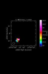 Unknown Moment 1 map of Source R-Cas