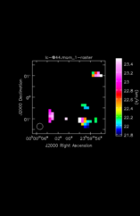 Unknown Moment 1 map of Source R-Cas