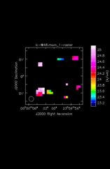 Unknown Moment 1 map of Source R-Cas