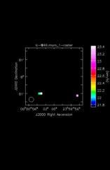 Unknown Moment 1 map of Source R-Cas