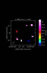 Unknown Moment 1 map of Source R-Cas