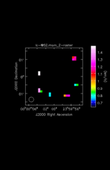Unknown Moment 2 map of Source R-Cas
