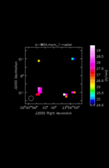 Unknown Moment 1 map of Source R-Cas