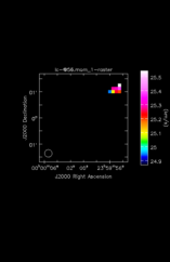 Unknown Moment 1 map of Source R-Cas