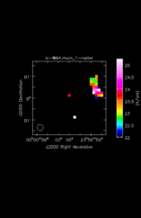 Unknown Moment 1 map of Source R-Cas