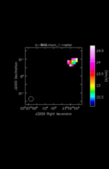 Unknown Moment 1 map of Source R-Cas