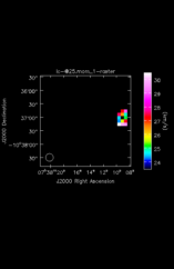Hydrogen Cyanide Moment 1 map of Source R-Cas