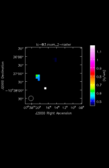 Unknown Moment 2 map of Source R-Cas