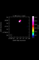 Unknown Moment 1 map of Source R-Cas