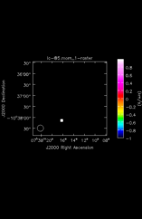 Unknown Moment 1 map of Source R-Cas