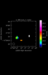 Unknown Moment 1 map of Source R-Cas