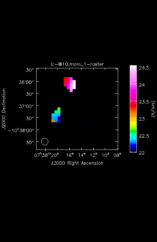 Unknown Moment 1 map of Source R-Cas