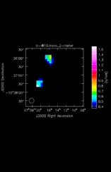 Unknown Moment 2 map of Source R-Cas
