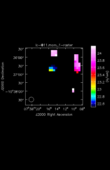 Unknown Moment 1 map of Source R-Cas