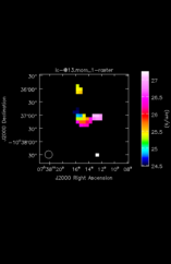 Unknown Moment 1 map of Source R-Cas
