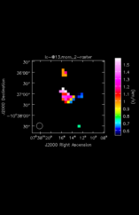 Unknown Moment 2 map of Source R-Cas