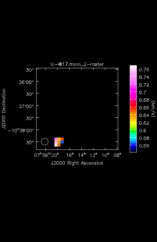 Unknown Moment 2 map of Source R-Cas