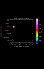 Unknown Moment 2 map of Source R-Cas
