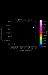Unknown Moment 2 map of Source R-Cas