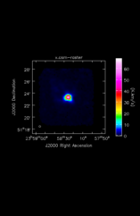 Integral (moment 0) of all emission in image cube