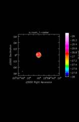 Carbon Monoxide Moment 1 map of Source IRC+10216