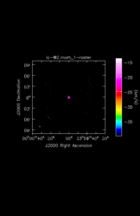 Unknown Moment 1 map of Source IRC+10216