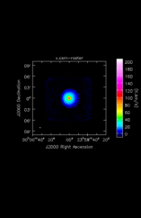 Integral (moment 0) of all emission in image cube