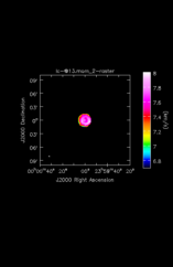Carbon Monoxide Moment 2 map of Source IRC+10216
