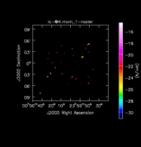 Acetone Moment 1 map of Source IRC+10216