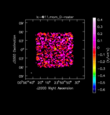 Cyanoformaldehyde Moment 0 map of Source IRC+10216