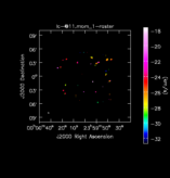 Cyanoformaldehyde Moment 1 map of Source IRC+10216
