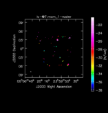 Unknown Moment 1 map of Source IRC+10216