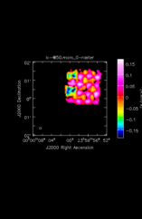 Ethylene Glycol Moment 0 map of Source W-Hya