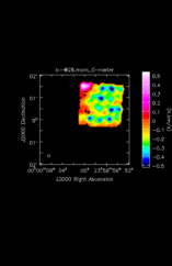 Sulfur Dioxide Moment 0 map of Source W-Hya