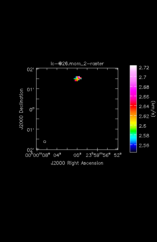 Sulfur Dioxide Moment 2 map of Source W-Hya