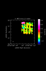 Dimethyl ether Moment 0 map of Source W-Hya