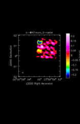 Cyanoacetylene Moment 0 map of Source W-Hya