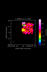 Formic Acid Moment 0 map of Source W-Hya