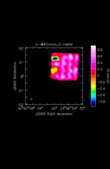 Cyanoallene Moment 0 map of Source W-Hya