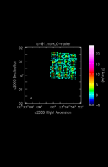Silicon Monoxide Moment 0 map of Source W-Hya