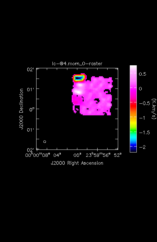 Cyanogen Moment 0 map of Source W-Hya